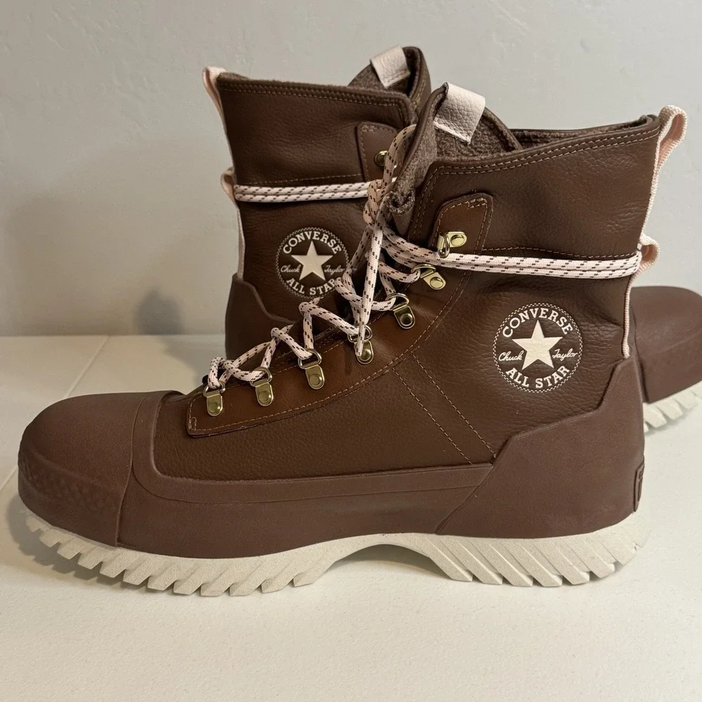 Chuck Taylor All Star Lugged 2.0 CC X-Hi Waterproof Boots A12899C Brown Mens 12